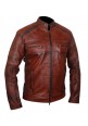 Men's Fashion Biker Waxed Jacket